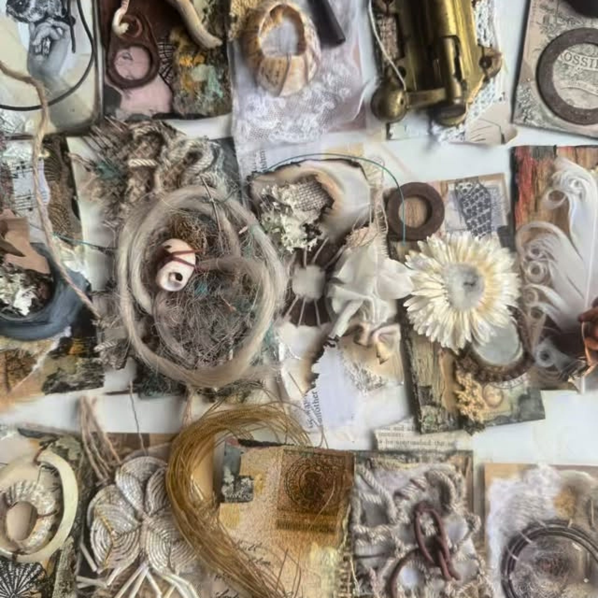 I’ve been experimenting with rust and patinas for a while now, squirrelling away little faces, shells and bones coated in metal paint and patina, letting time do its quiet work 🕯️✨

Over the last month I’ve also been playing with rust staining fabric. I’m completely in love with these earthy, weathered colours and the beautifully random patterns that emerge. It feels like collaborating with chance, allowing oxidation and time to become co-creators 🌿🧡
.
.
.
.
.

#rustart #patina #naturalprocess #alchemyofmaterials #flotsam_fables