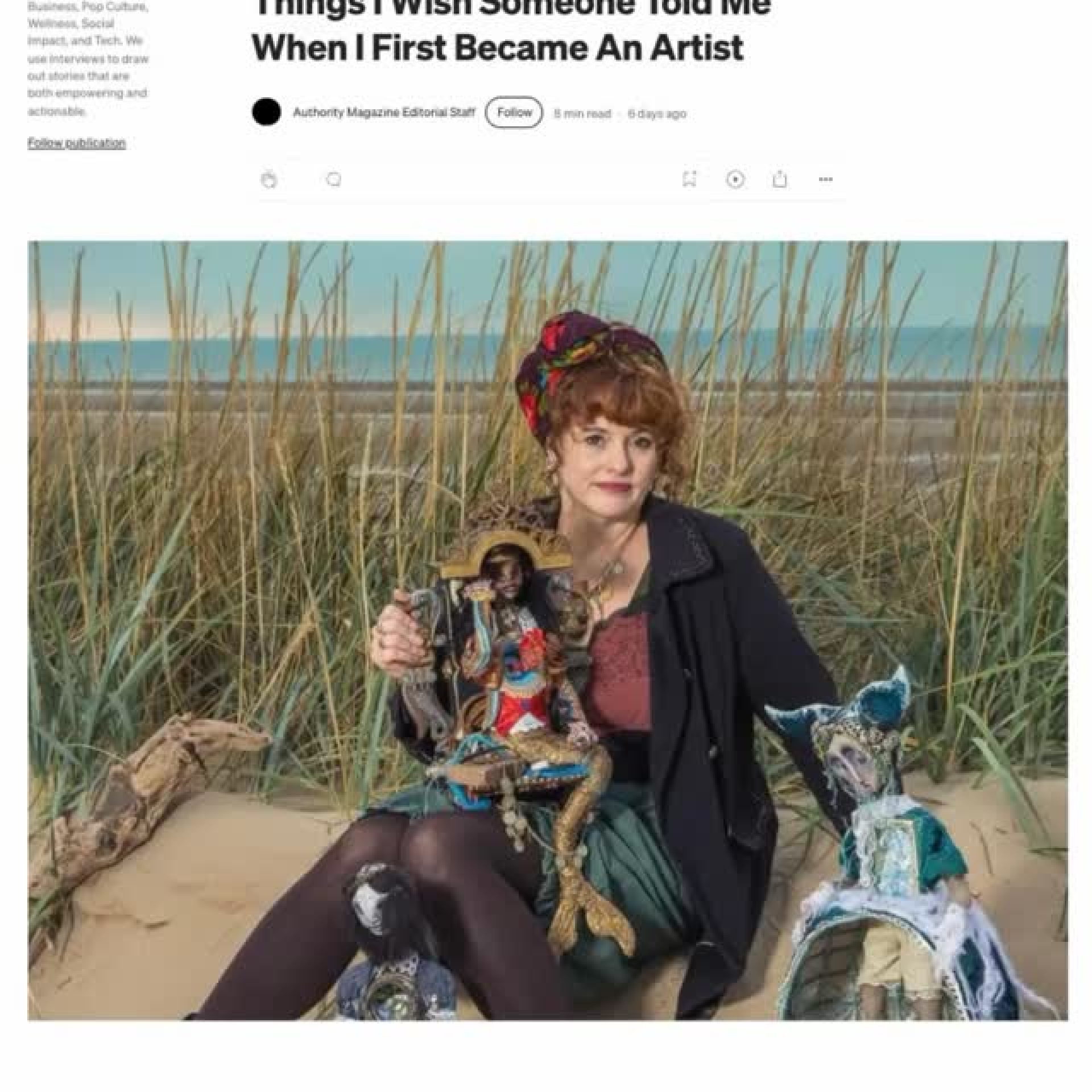 I am so chuffed to be featured in @authoritymagofficial thank you so much 🙏
.
.
.
.
.
#flotsam_fables #authoritymagazine