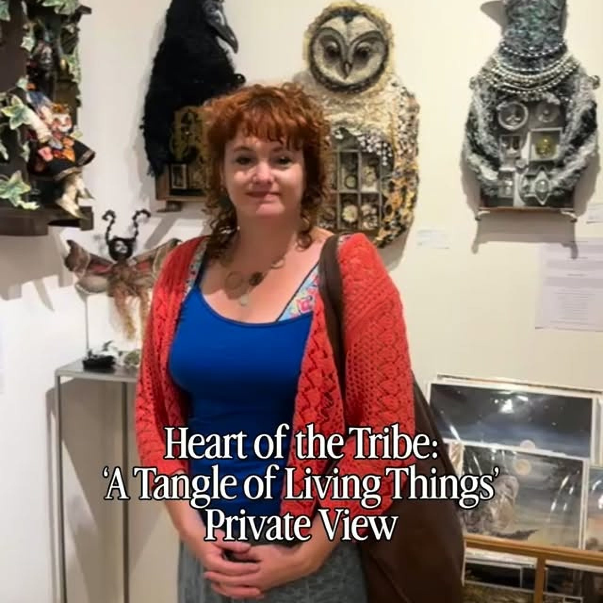 Some film of the Private View of ‘A Tangle of Living Things’ exhibition at Heart of the Tribe Gallery, Glastonbury. I was completely overwhelmed by the amazing artwork and vast number of interesting people milling about. What a treat to have some of my work shown here…
.
.
.
.
.
#heartofthetribe #flotsam_fables #flotsam_fables_art #glastonbury