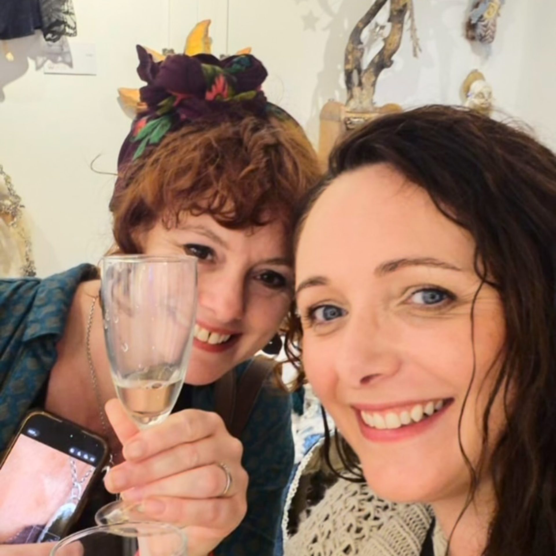 I am absolutely over the moon to have some of my work in this fantastic exhibition, Beneath the Veil @heartofthetribegallery in Glastonbury. I had a really lovely time at the private view on Saturday, so lovely to see one of my oldest friends there too…! This is a beautifully curated exhibition and there are so many super talented artists displaying gorgeous work, my heart is full…
.
.
.
.
.
#flotsam_fables #flotsam_fables_art #heartofthetribegallery
